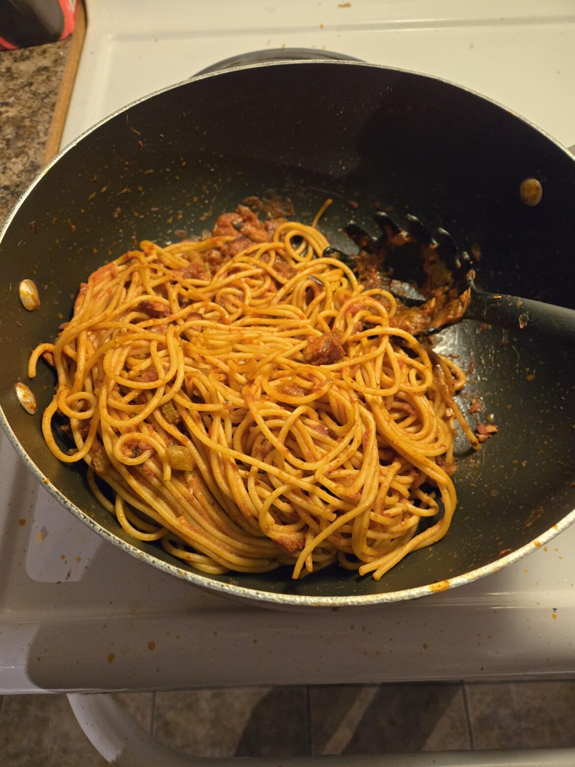 Drunken food and painting.