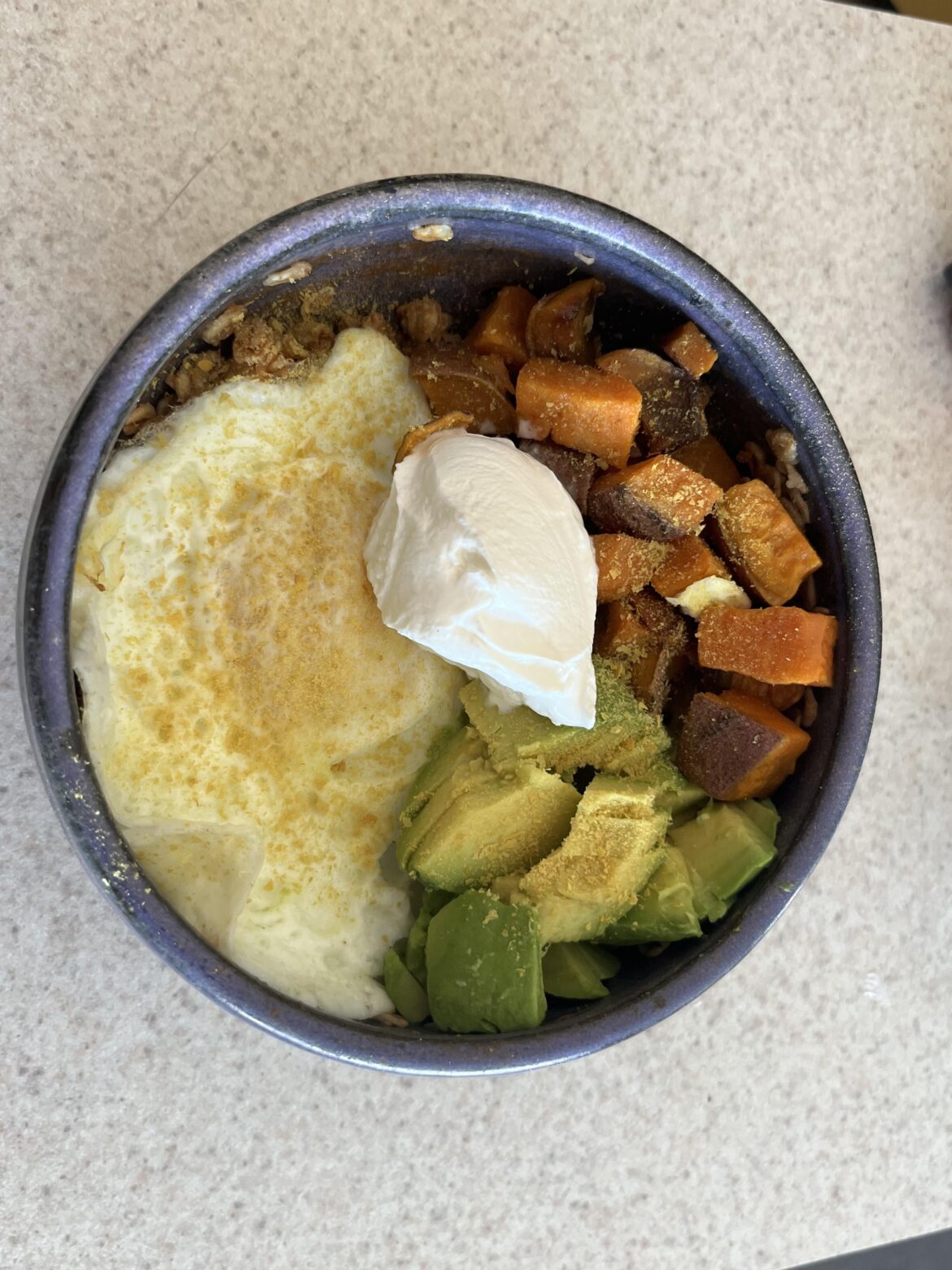 Savory Oatmeal has been my go to breakfast lately.