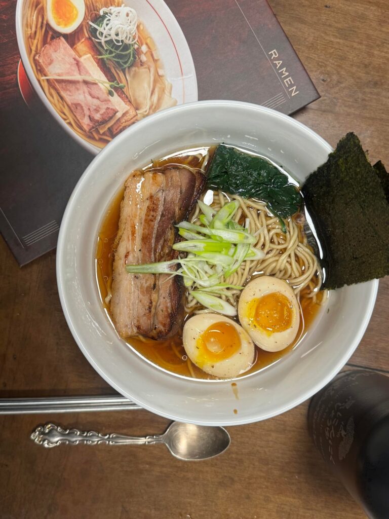 Sho Spaeth’s shoyu ramen