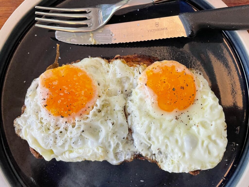 Eggs runny, jammy or hard?