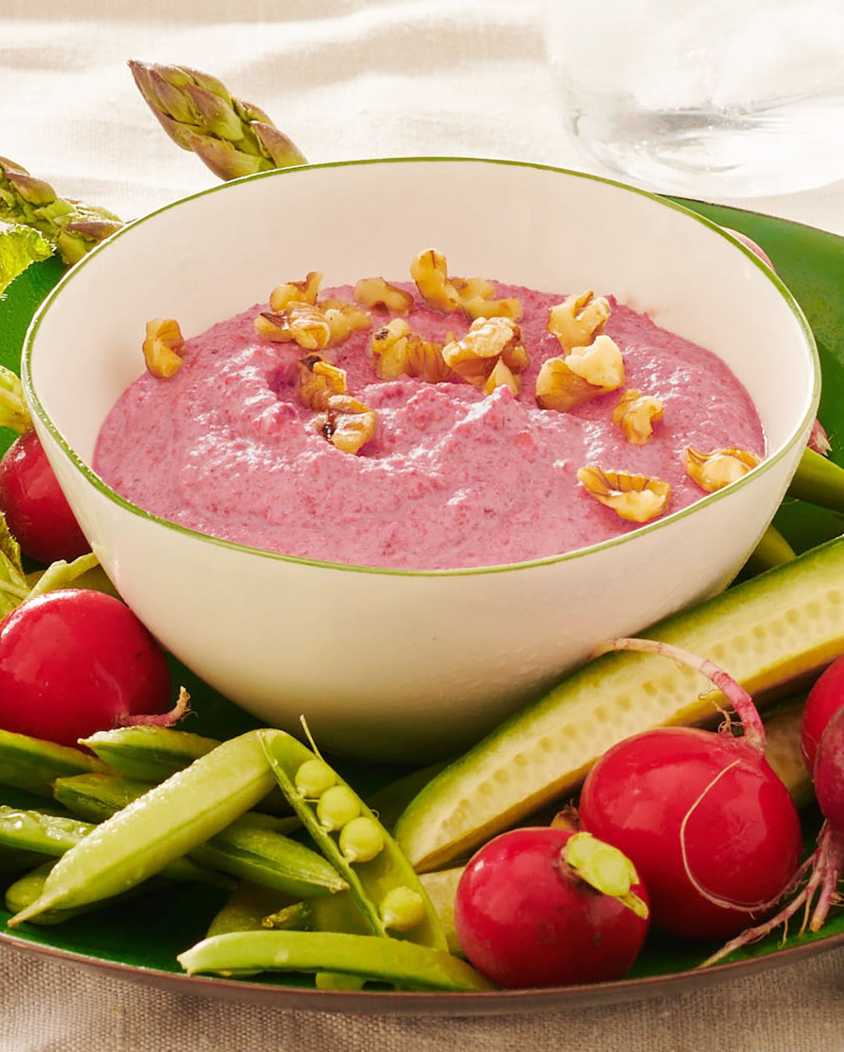 the pioneer woman beet walnut goat cheese dip