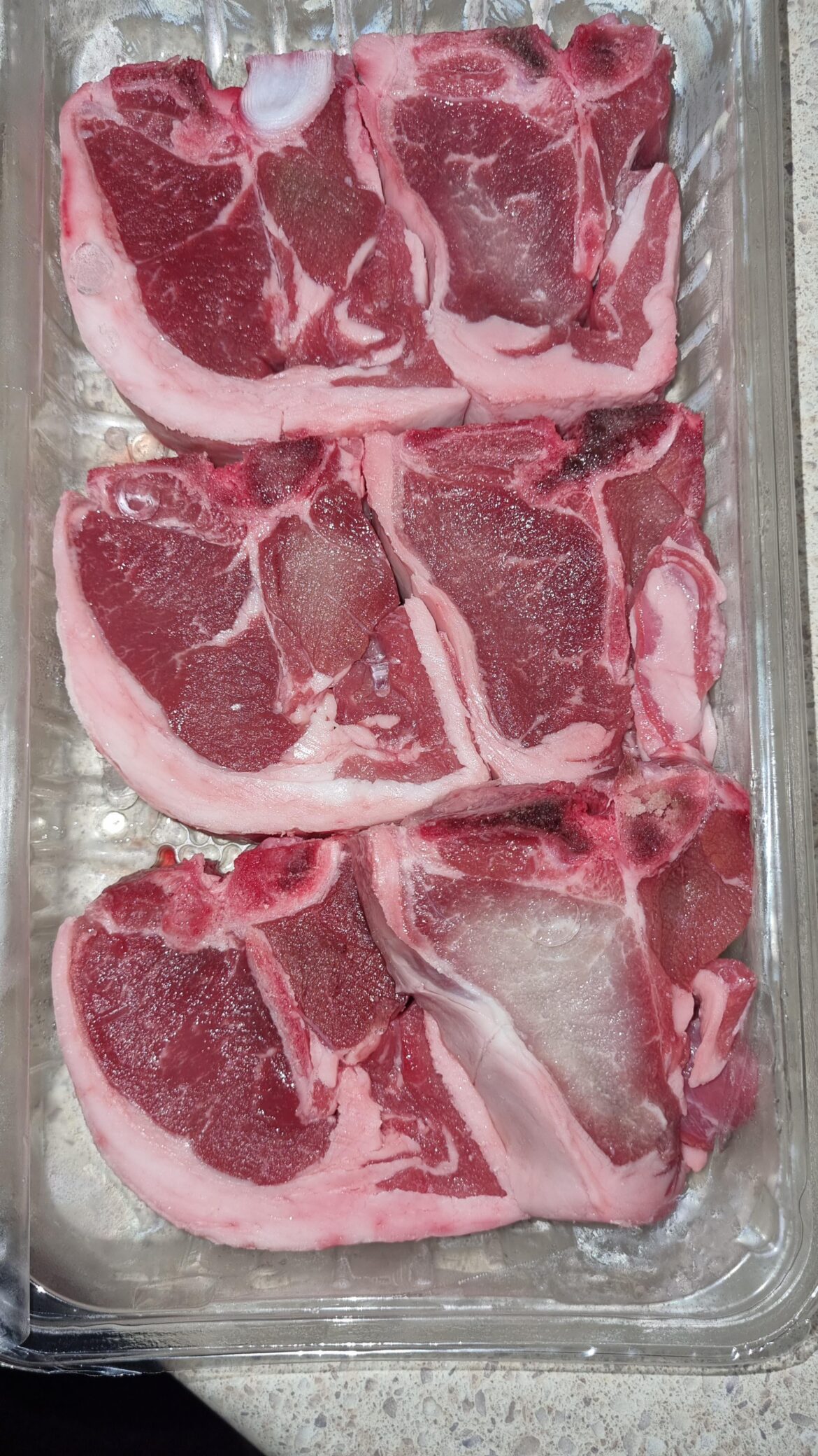 Why is this lamb chop white? Why is this lamb chop white?