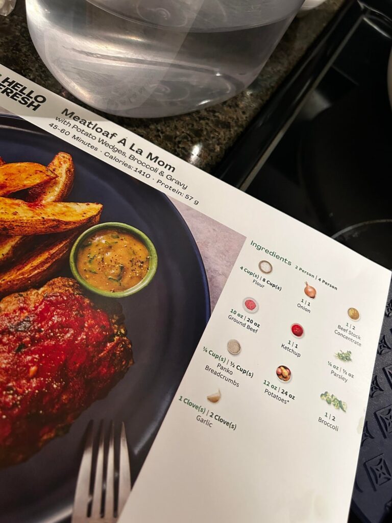 Meat loaf a la mom flour