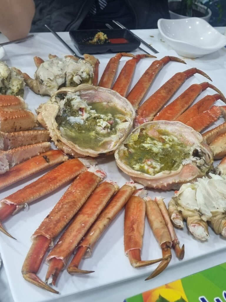 Crazy Crab Feast 🤩 with amazing side dishes
