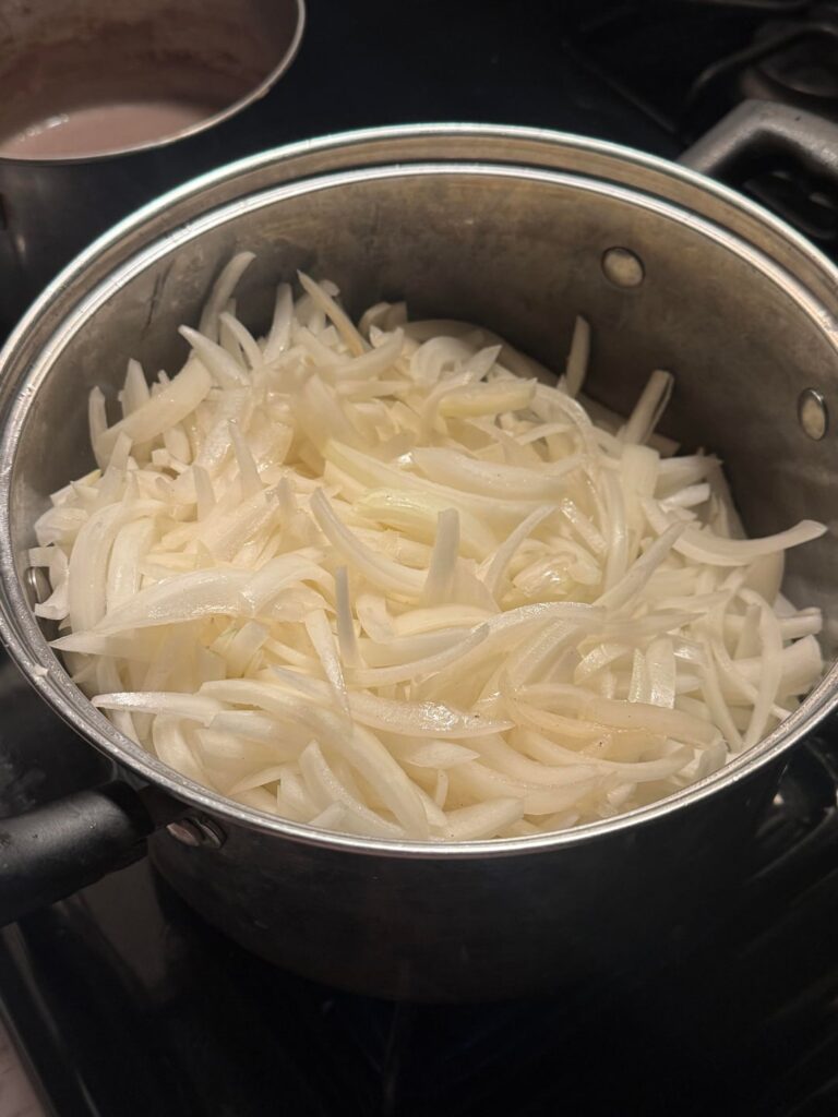 Caramelized balsamic onions