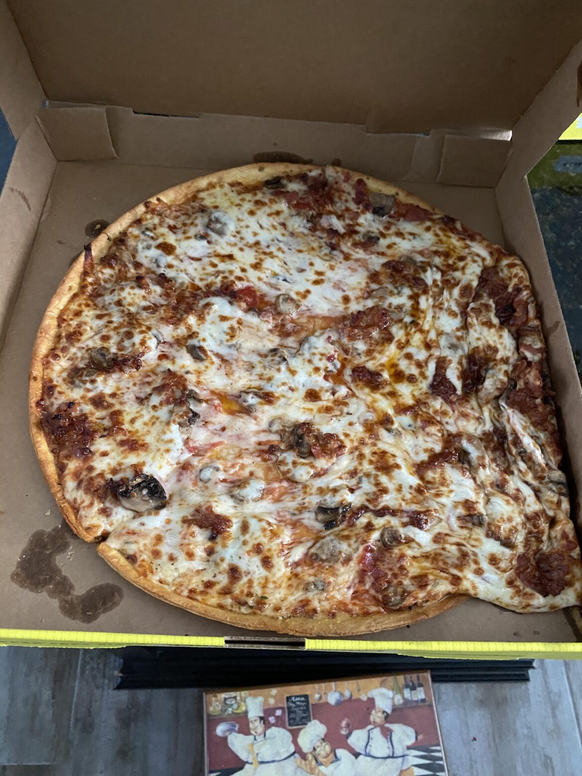 Leaning Tower of Pizza?