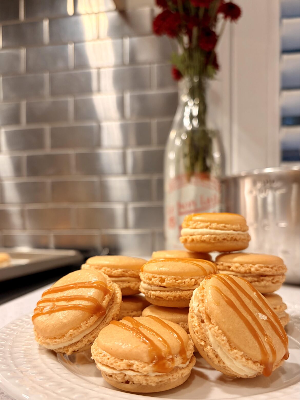 Salted caramel macs 🍮✨