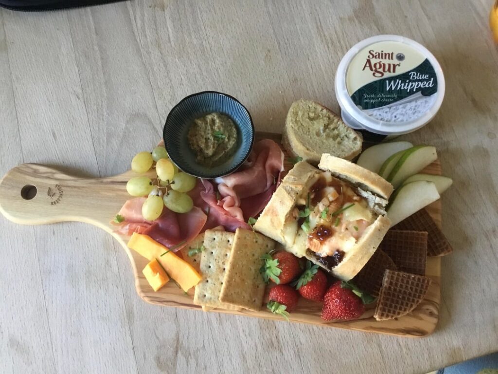 Saint Albray bread bowl and other goodness