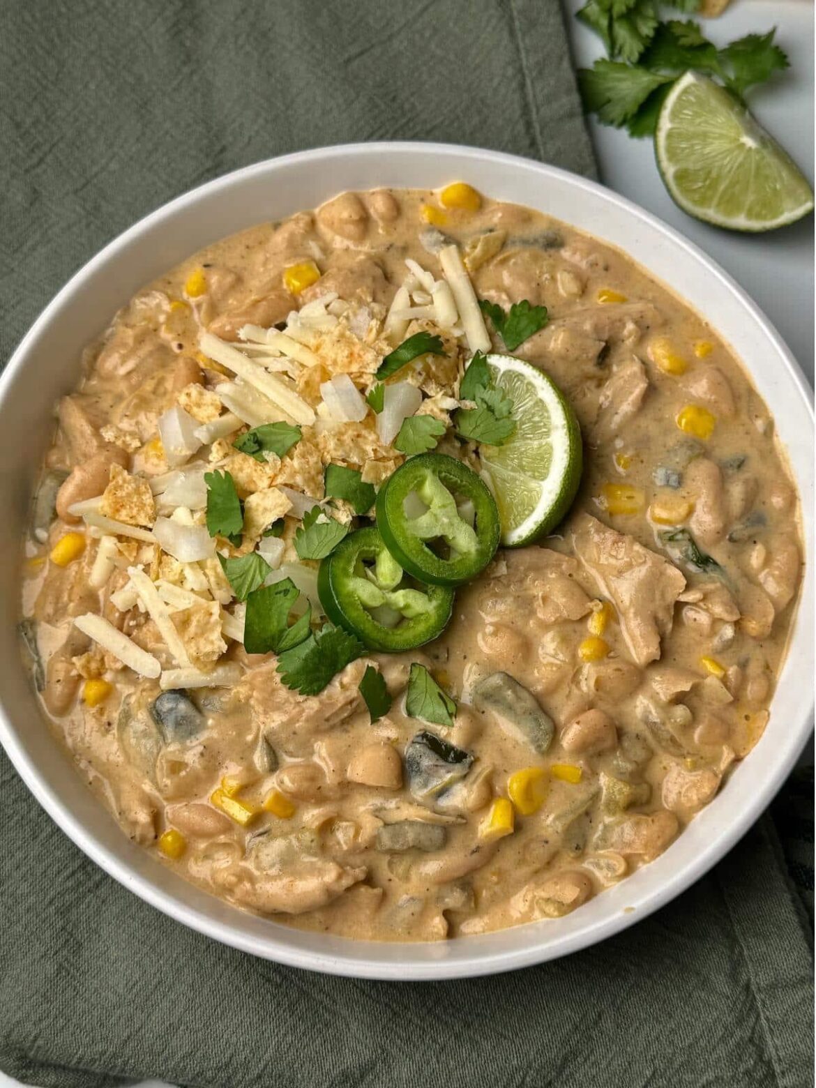 Vegan White "Chicken" Chili