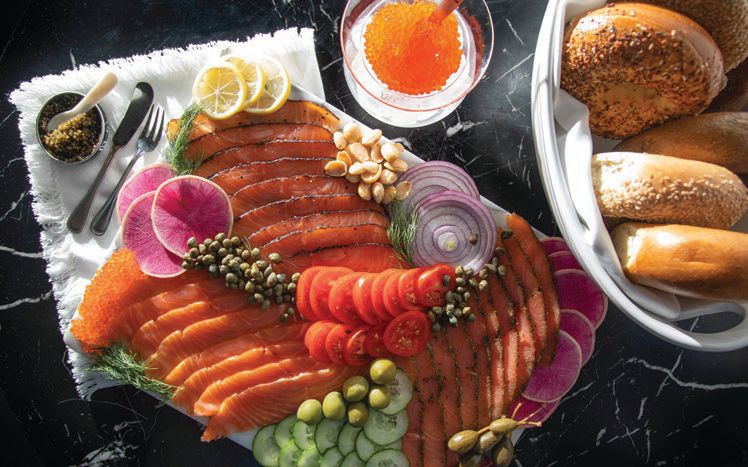 Biederman’s weekend brunch board. PHOTO COURTESY OF BRAND