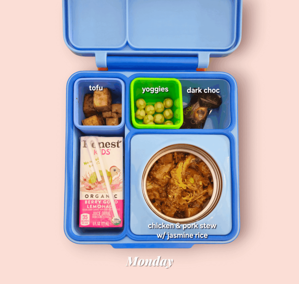 Lunches I packed for my first grader this week Lunches I packed for my first grader this week