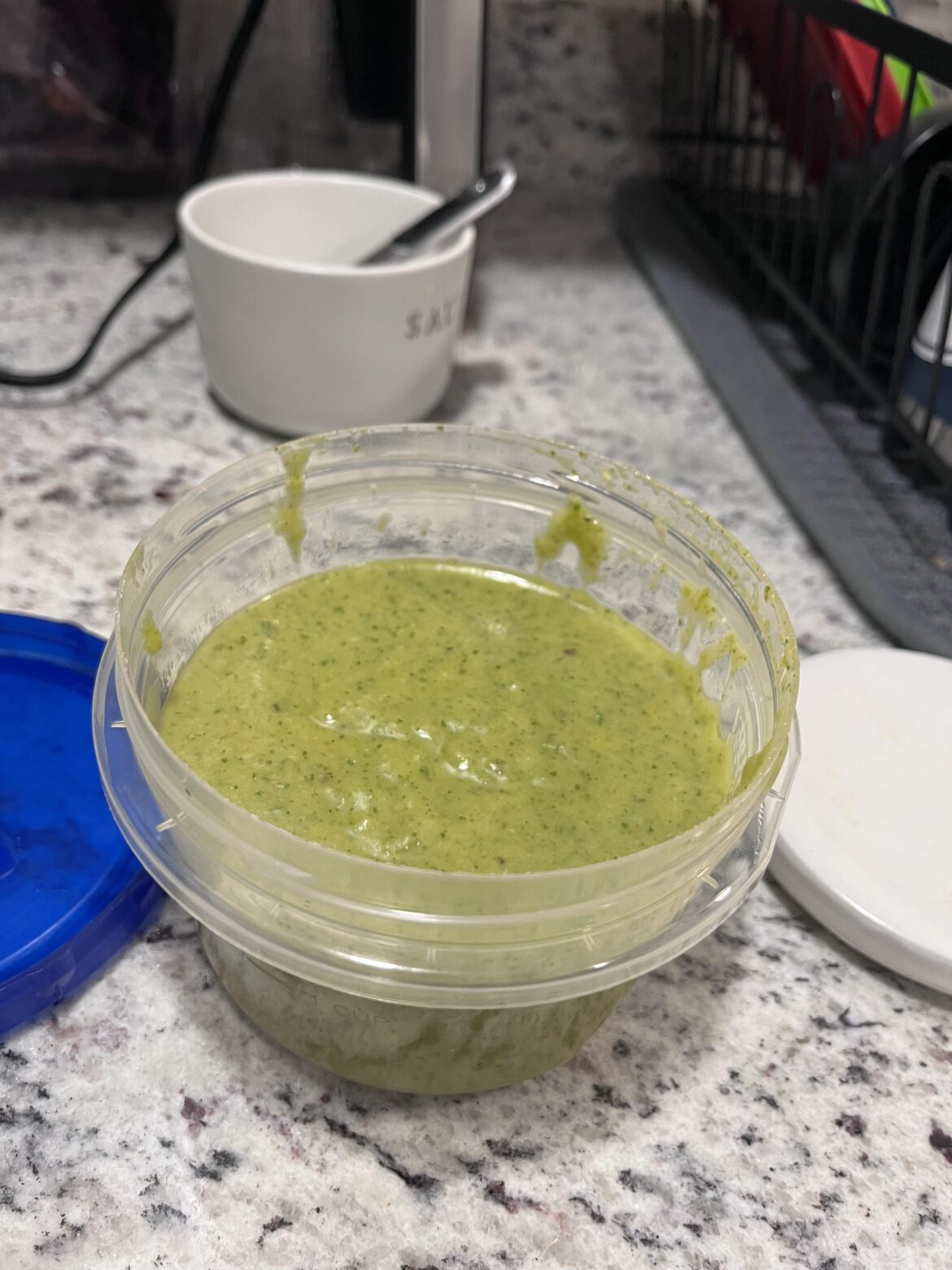 Made jalapeño salsa Made jalapeño salsa