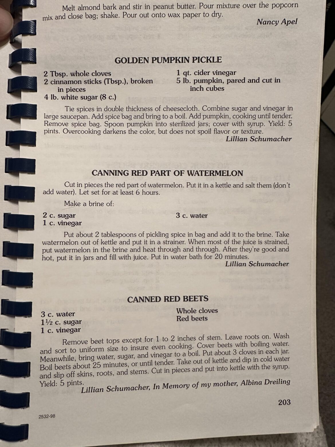 Canning Red Part of Watermelon