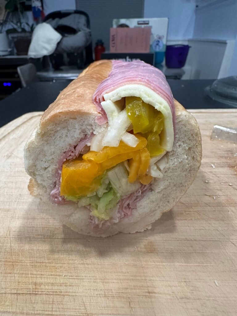 Homemade Italian Hoagie Homemade Italian Hoagie