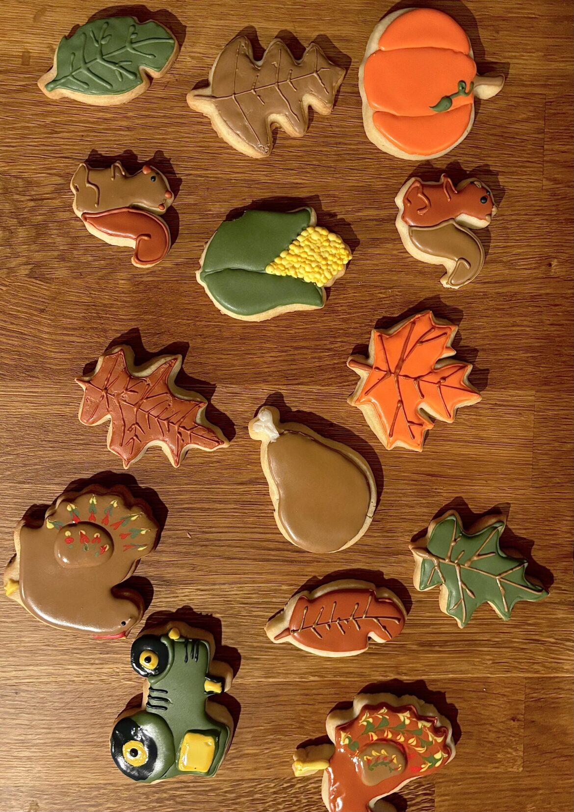 Thanksgiving Cookies - Beginner