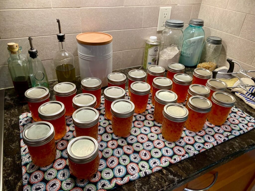 Apple Mango Habanero Jam