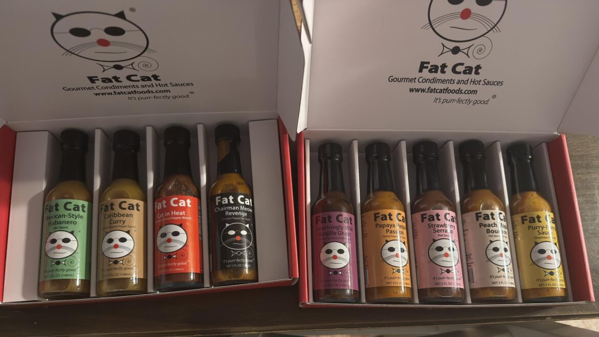 My sauce order arrived