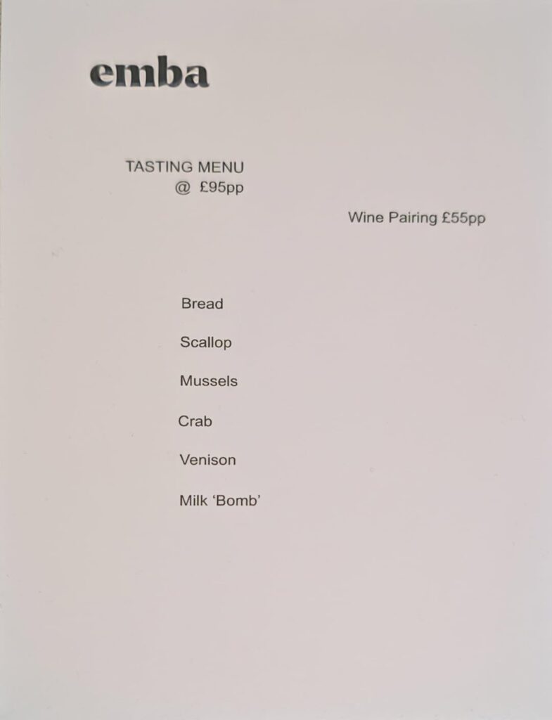 Emba - Michelin Recommended - Leeds (UK)