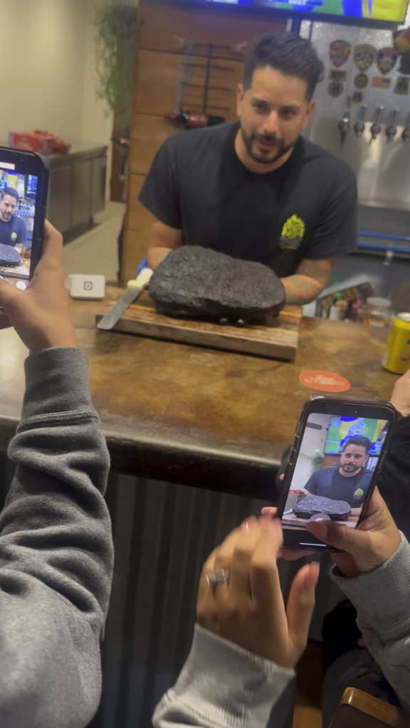 Ok BBq lovers, thoughts on my buddies 14 hrs Smoked Brisket?. It was so good… 😋