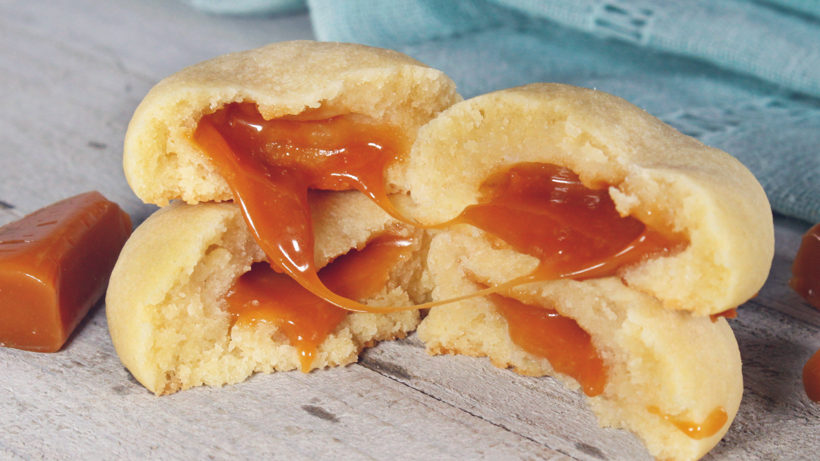 Caramel Candy Cookies l