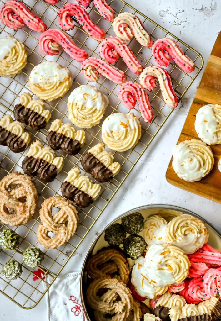 My one-base vegan Christmas cookie box🎄✨