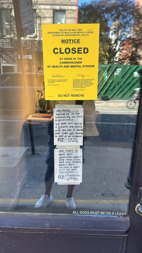 Rhythm Zero West Village 😭