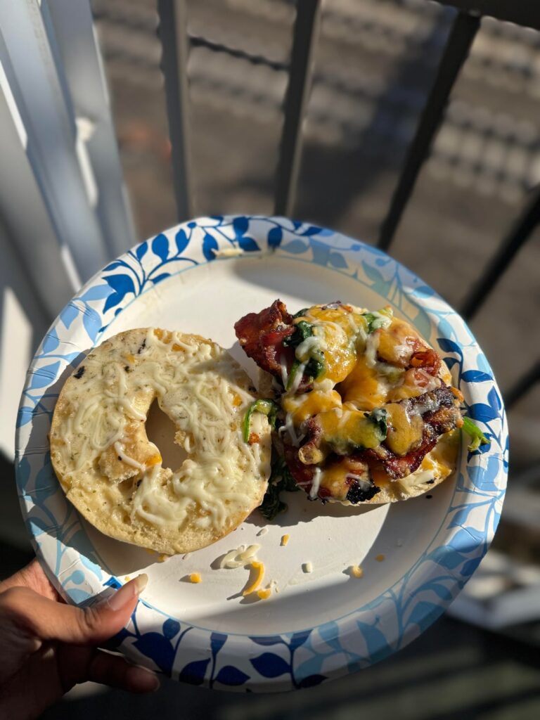 Asiago Bagel Breakfast