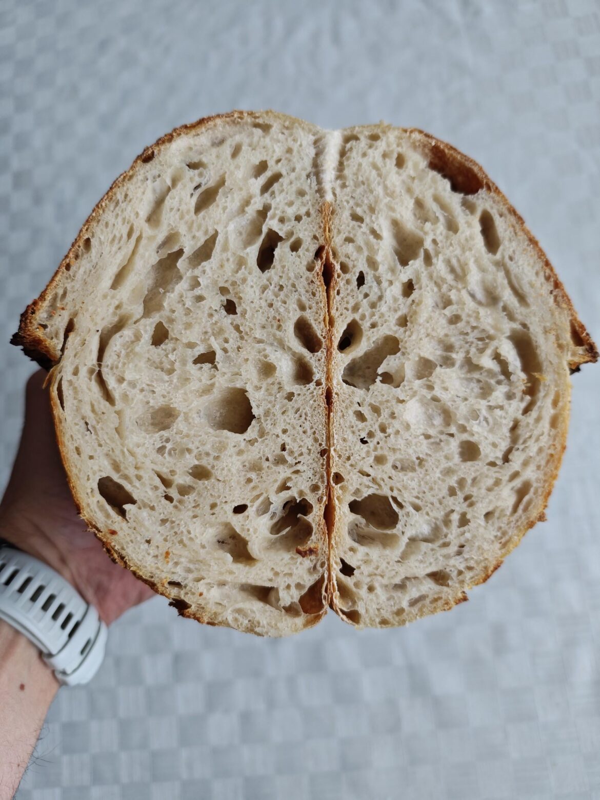 Finally happy with my sourdough bread.