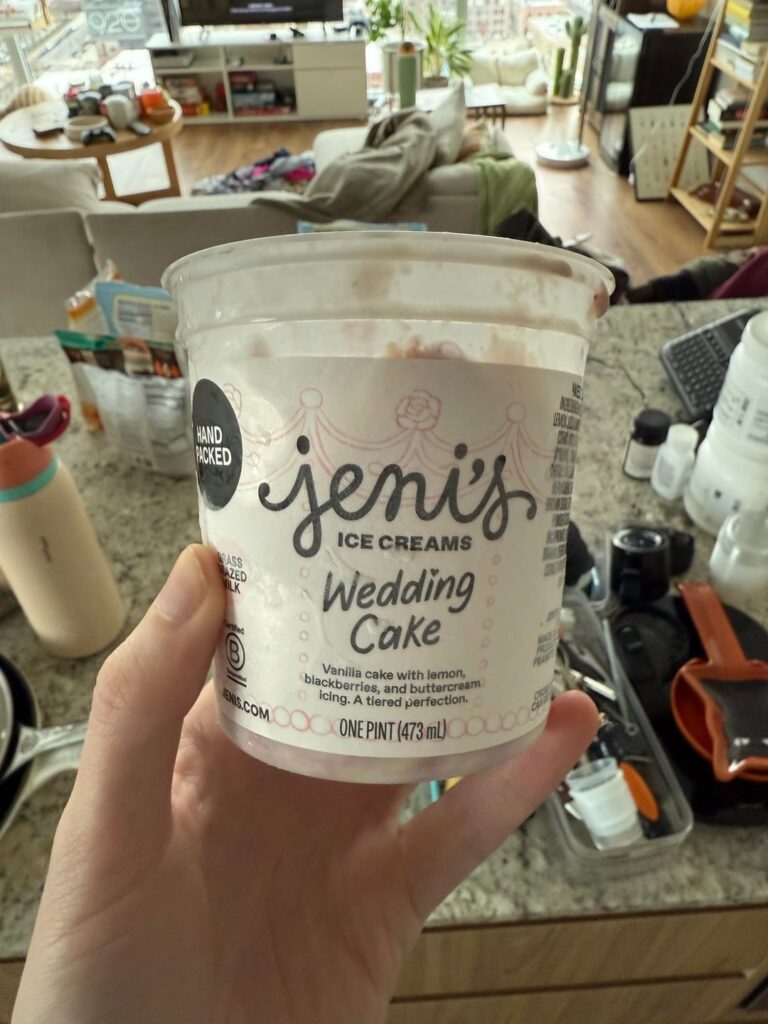 Jeni’s wedding cake Jeni’s wedding cake