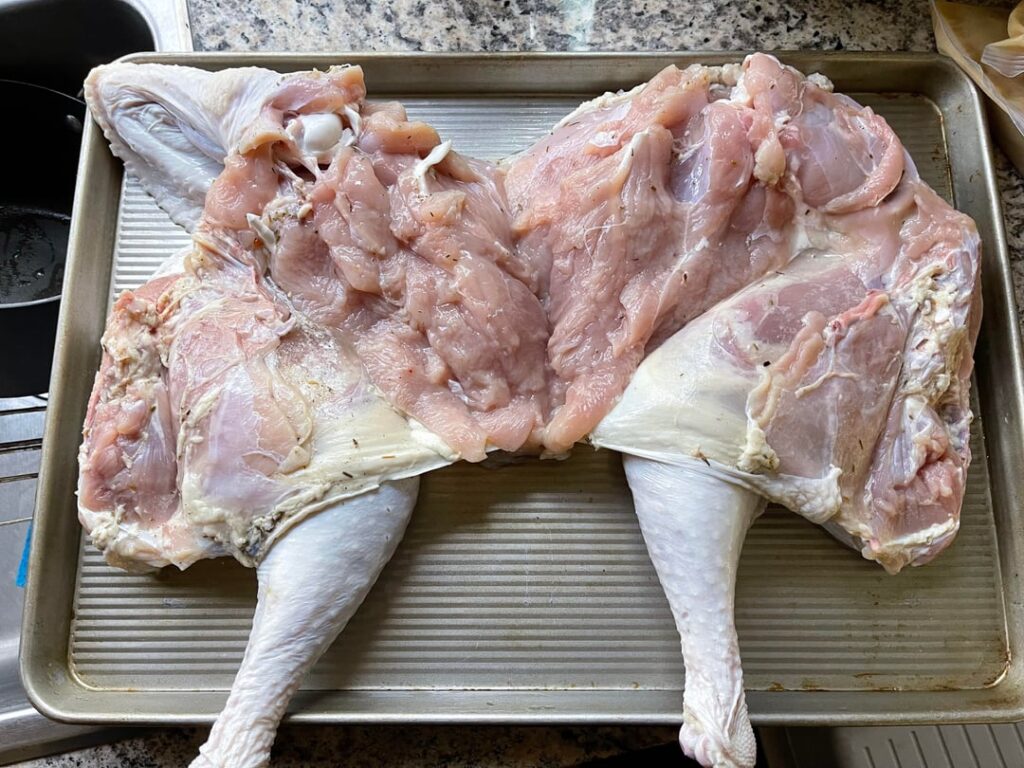 Butcher butchered my spatchcock turkey!