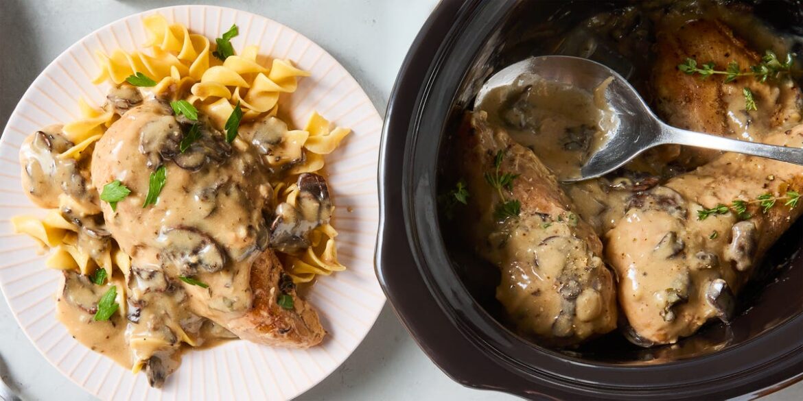 Best Crock-Pot Chicken Marsala Recipe