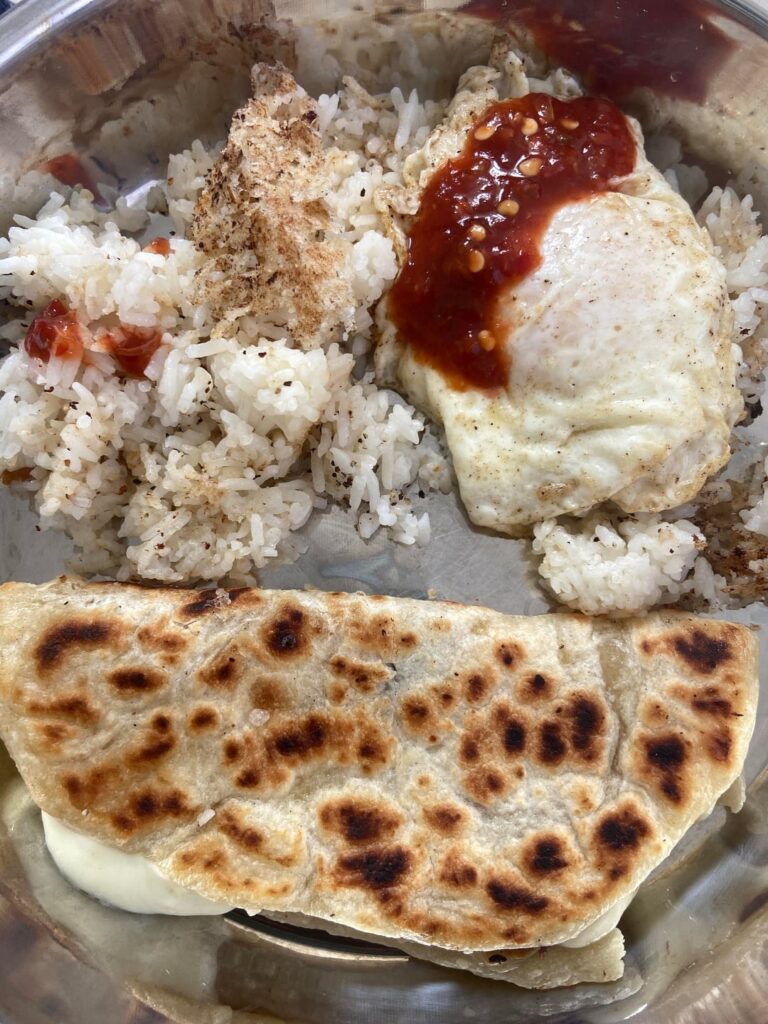 Made tortillas this morning