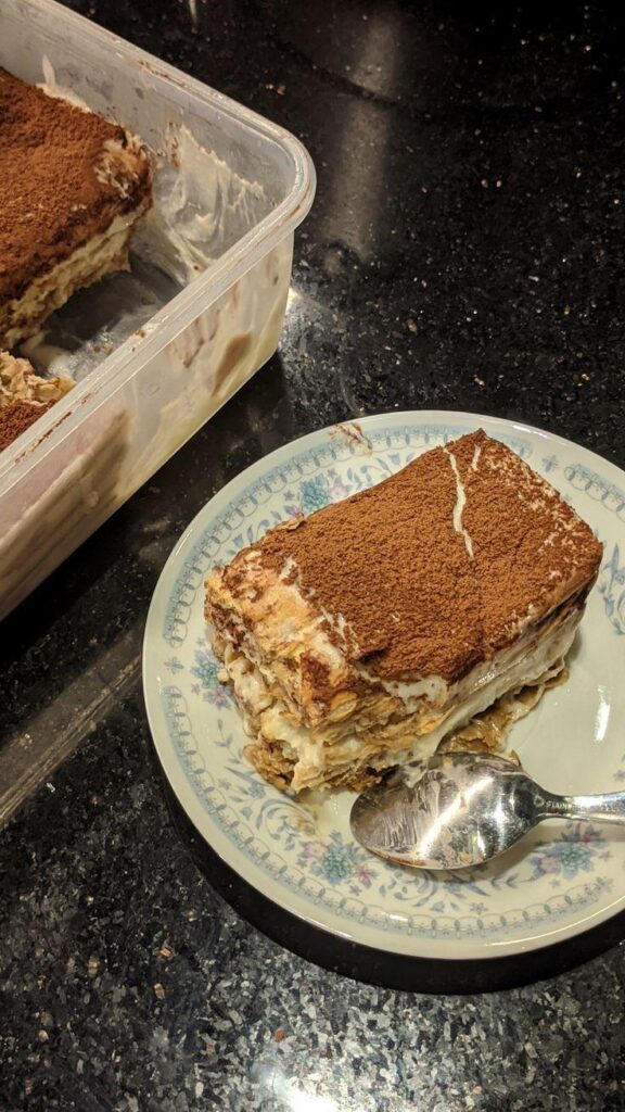 [homemade] i made first time tiramisu
