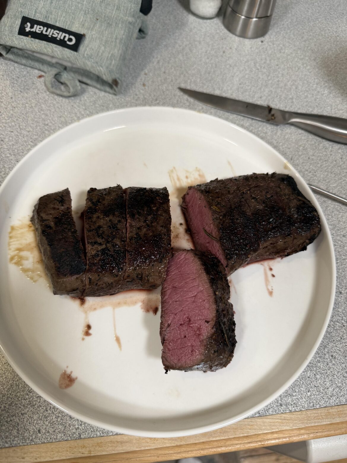 Sous Vide Venison Backstraps