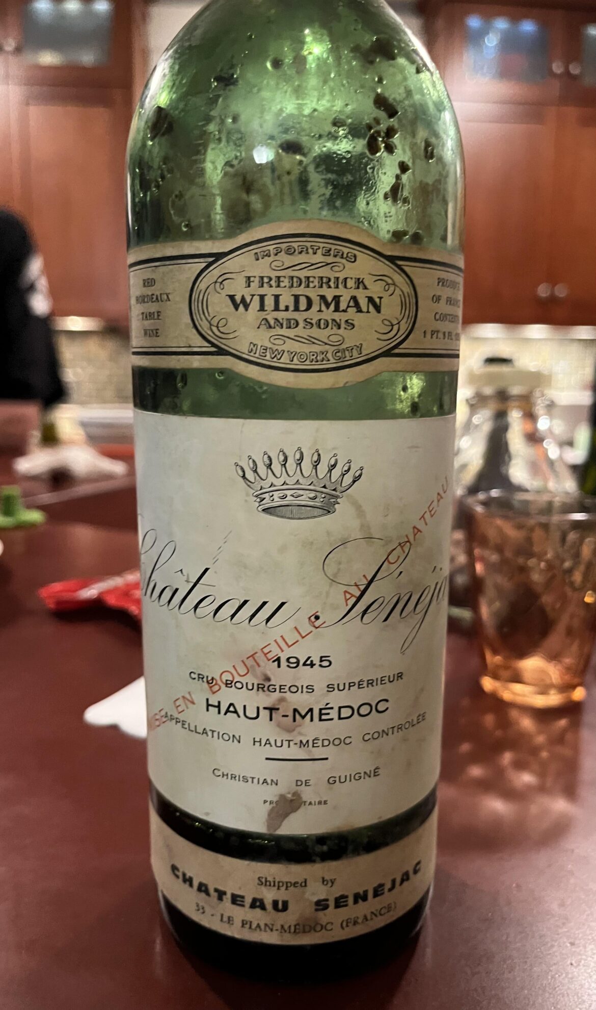 1945 Chateau Senejac 1945 Chateau Senejac