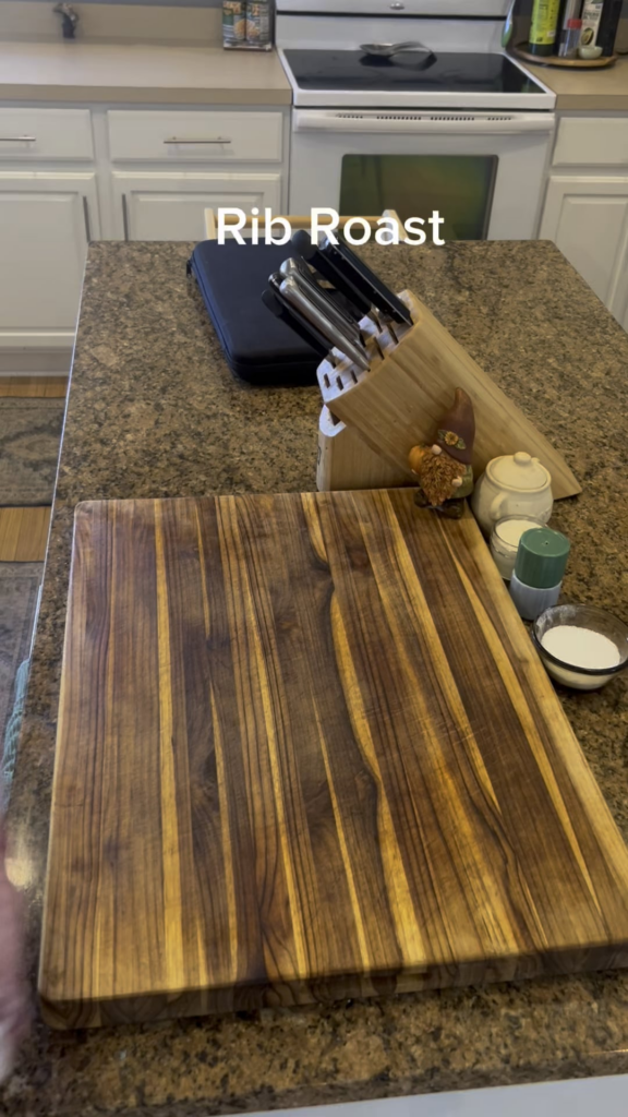 I was cooking some ribeyes the other day.