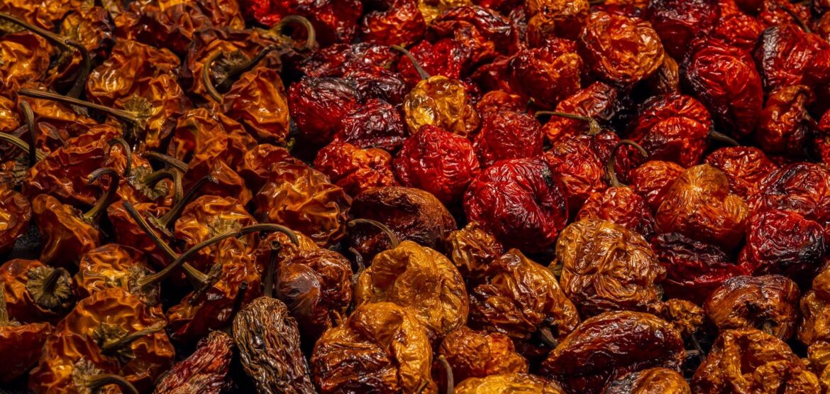 Smoked peppers from my garden