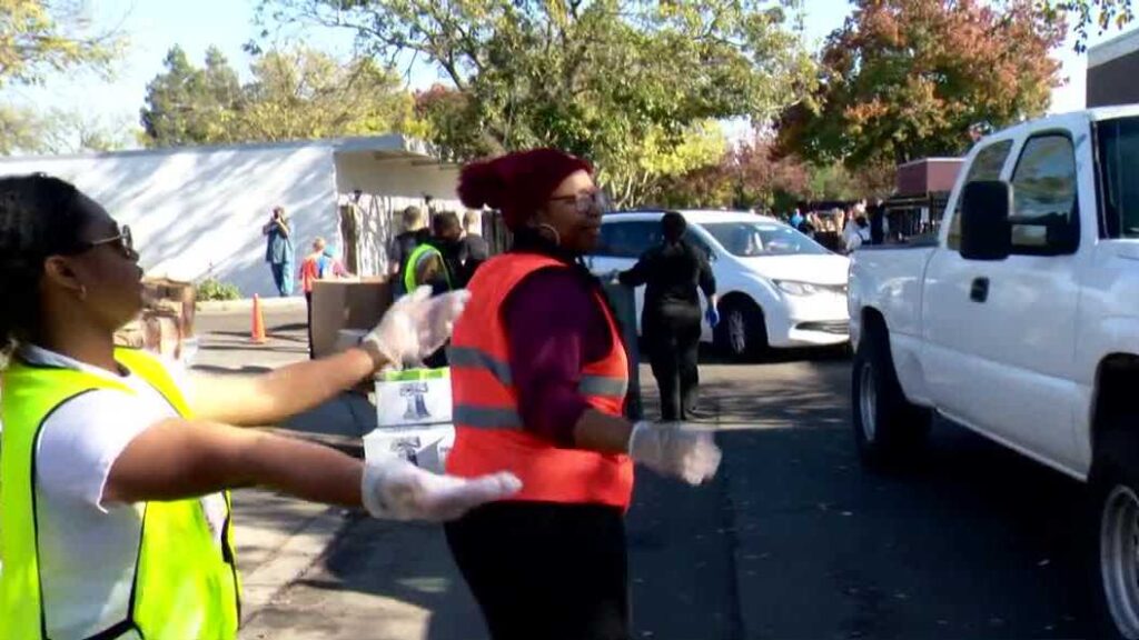 Sacramento food drives see unprecedented demand for Thanksgiving