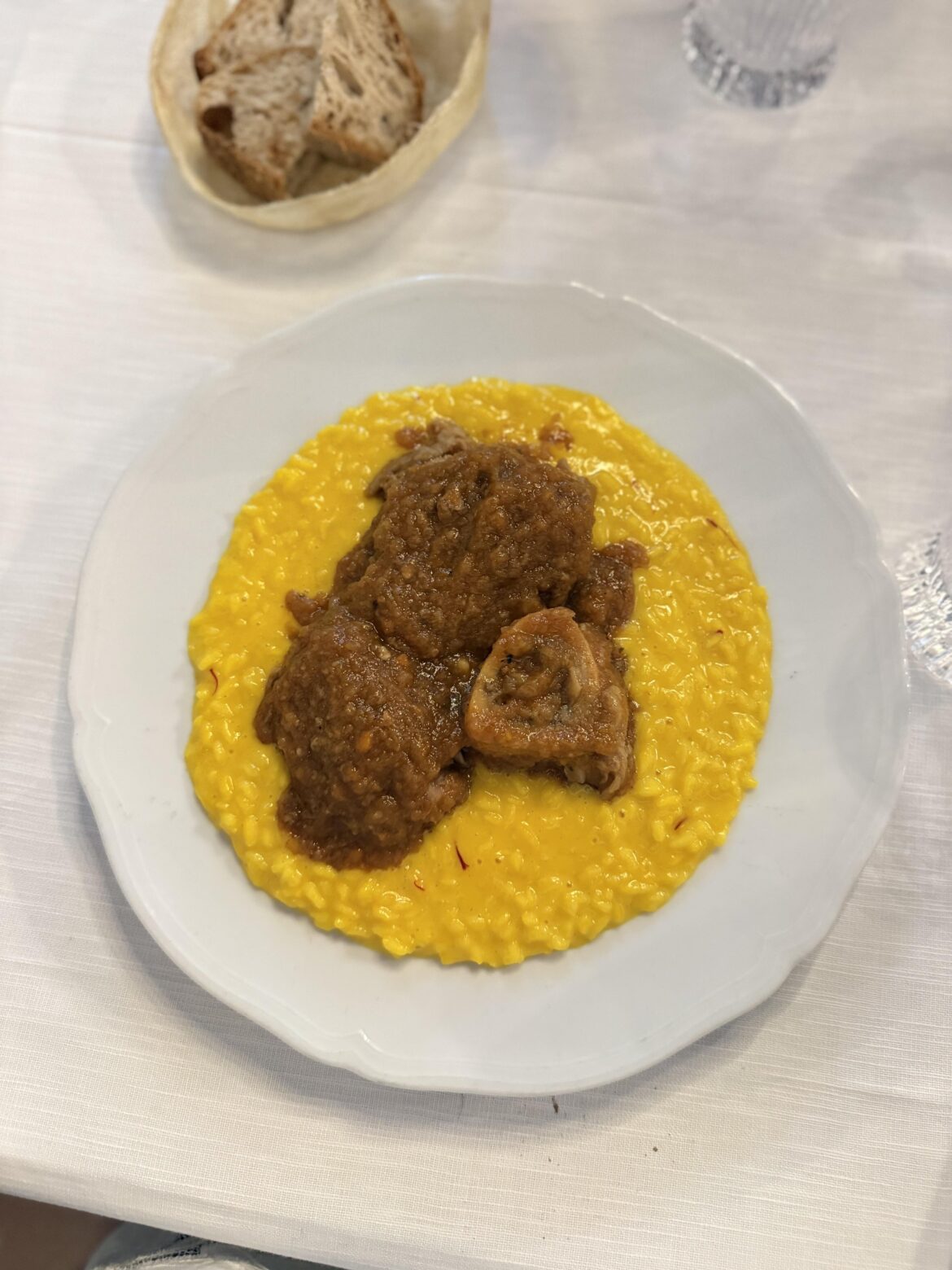 Milanese Risotto con Ossobuco @ Trattoria Masuelli San Marco