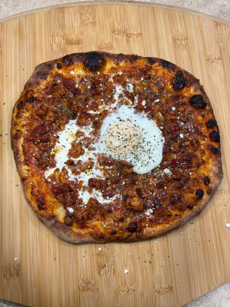 Day 8 of making pizza everyday. Have you ever had a Shakshouka pizza?