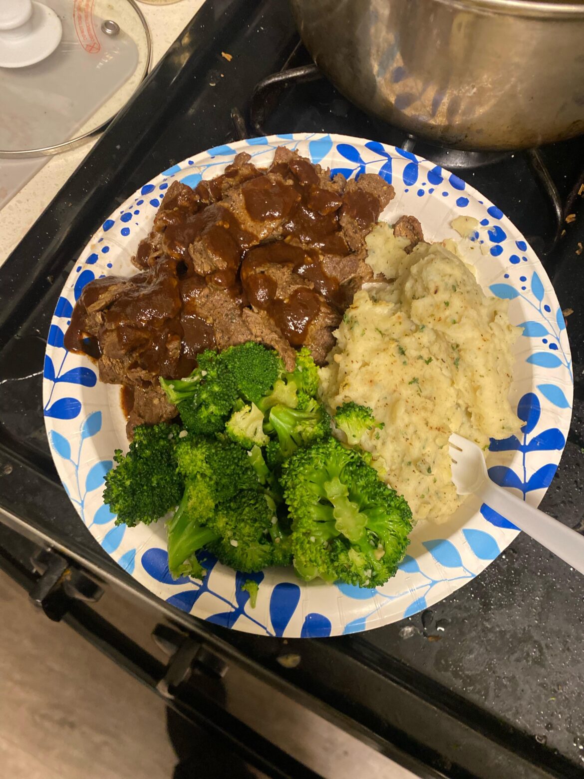 Stoned and a lil tipsy made me and my girl some food