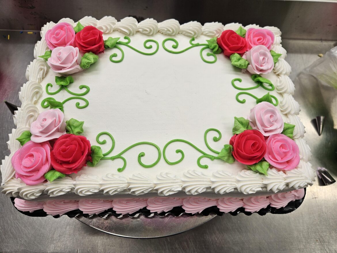 Moments before I ruin it with my uncentered writing.