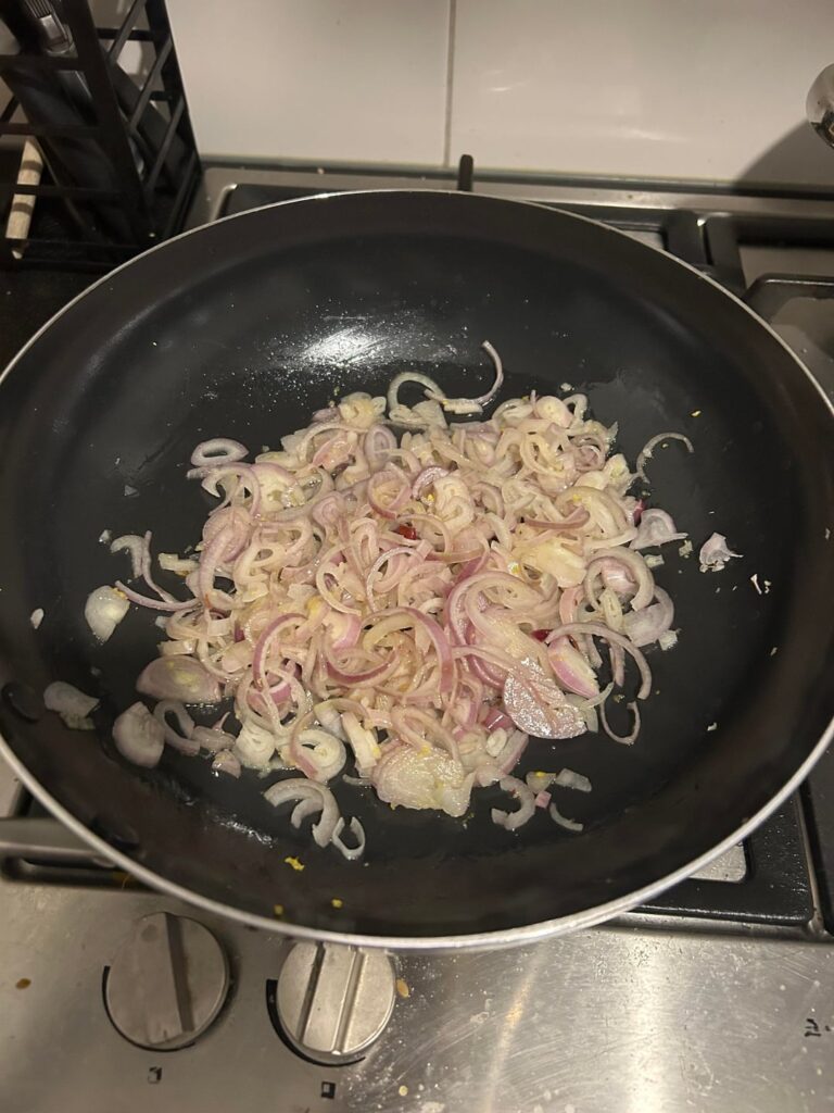 Only way to start a banging pasta 😍