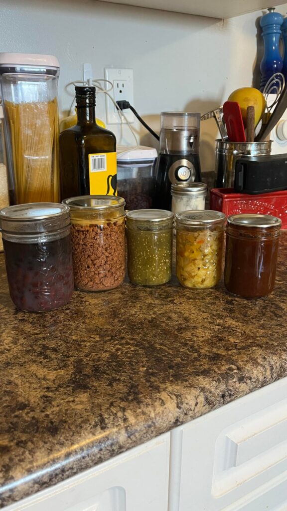 Cooking with canning: enchiladas Cooking with canning: enchiladas