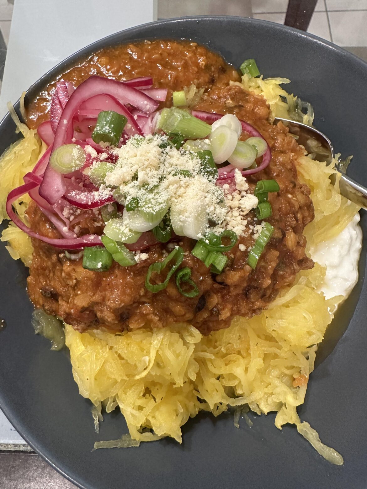 Spaghetti squash obsession continues Spaghetti squash obsession continues