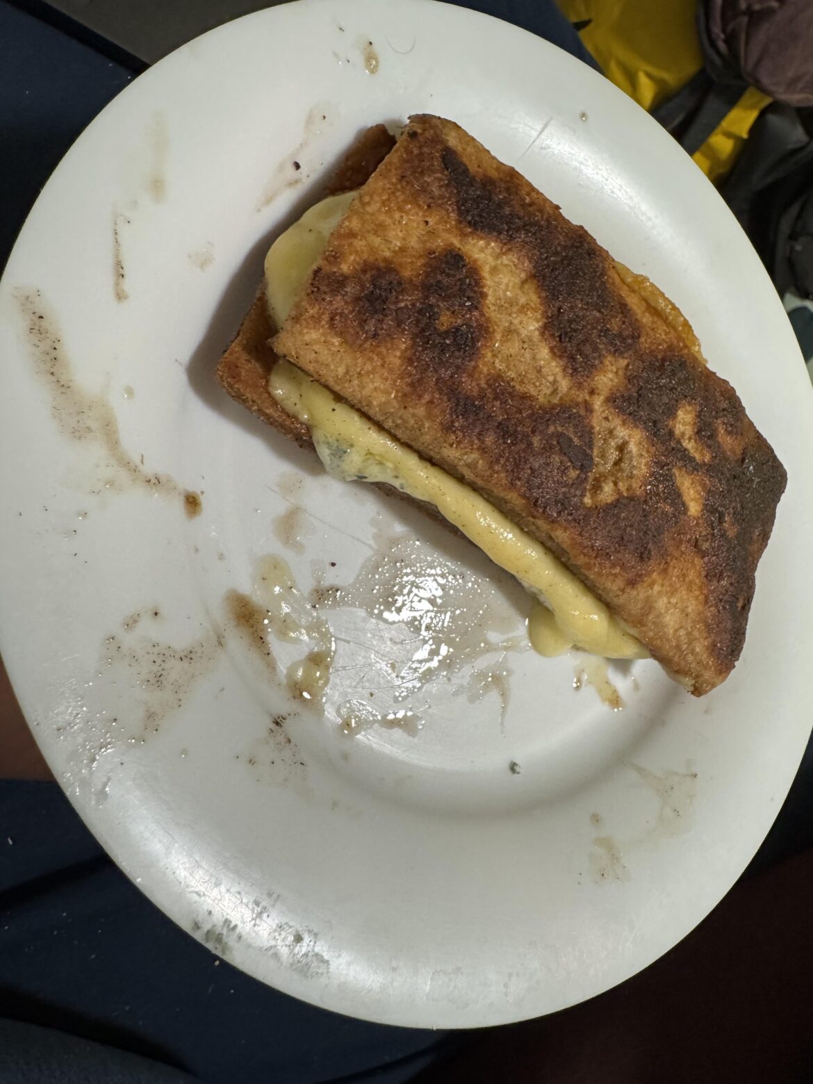 gouda cambozola flatbread