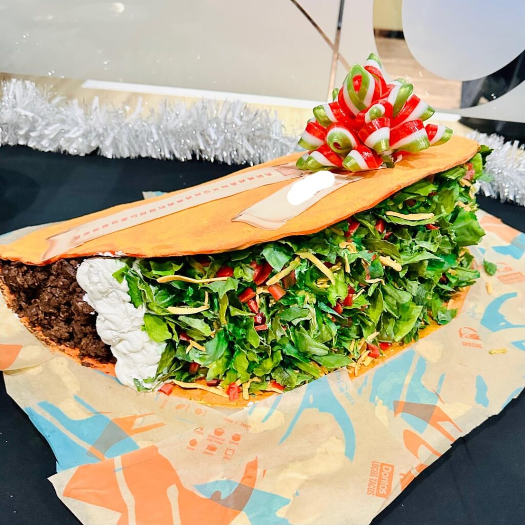 Giant Doritos Locos Taco Cake - a follow up to my Stick of Butter Cake