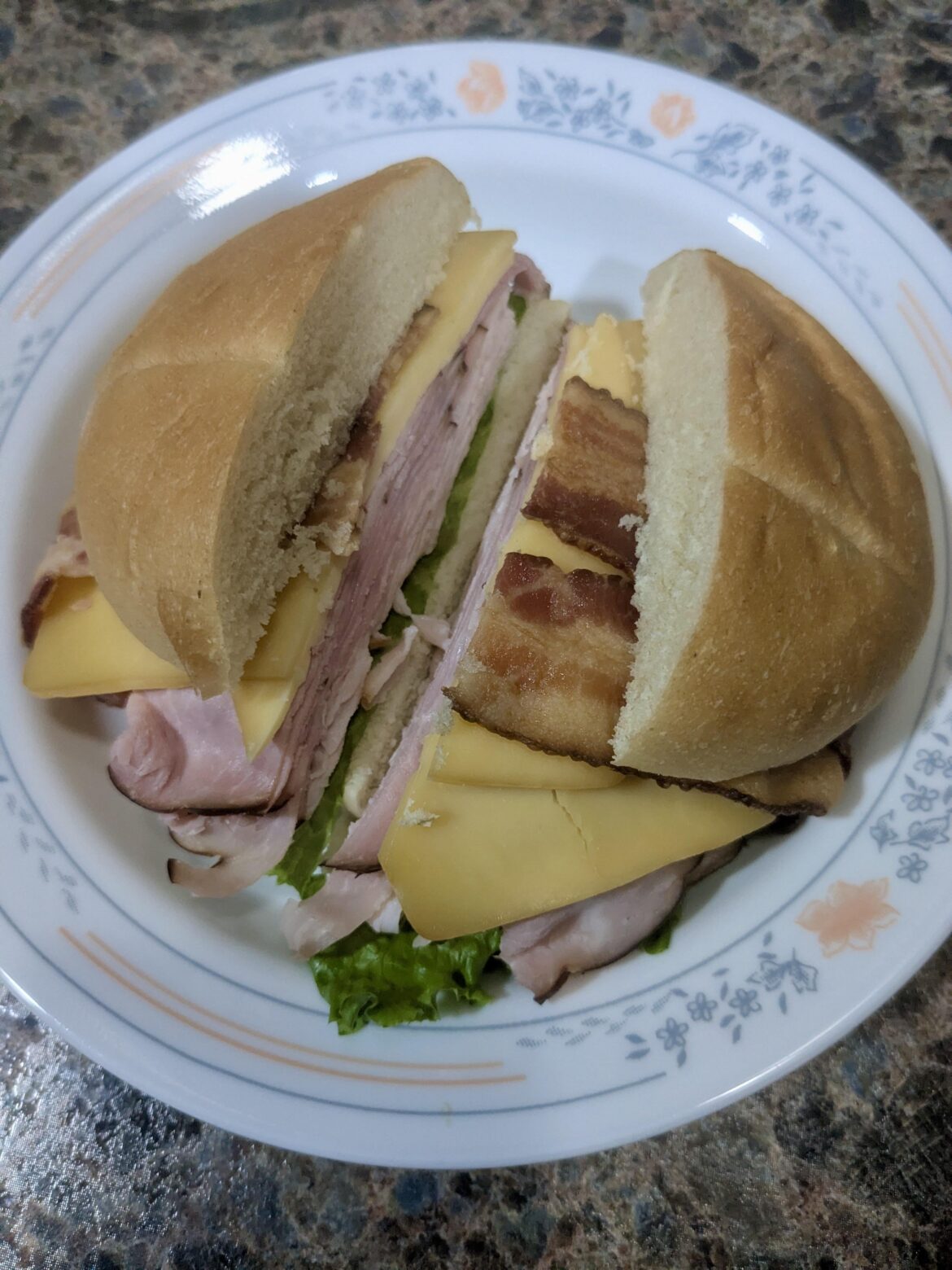 Smoked Club yday from Posh Nosh