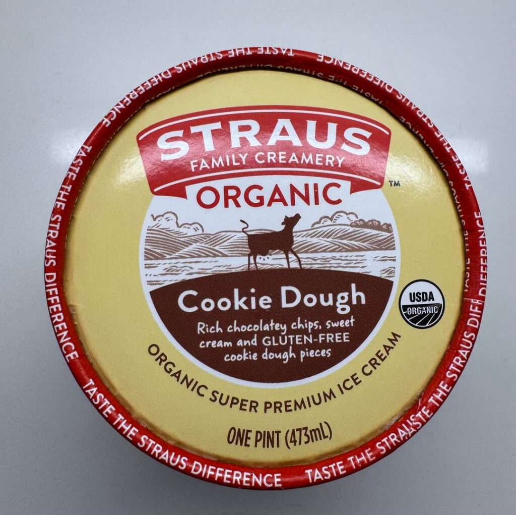 Straus Family Creamery Organic Cookie Dough
