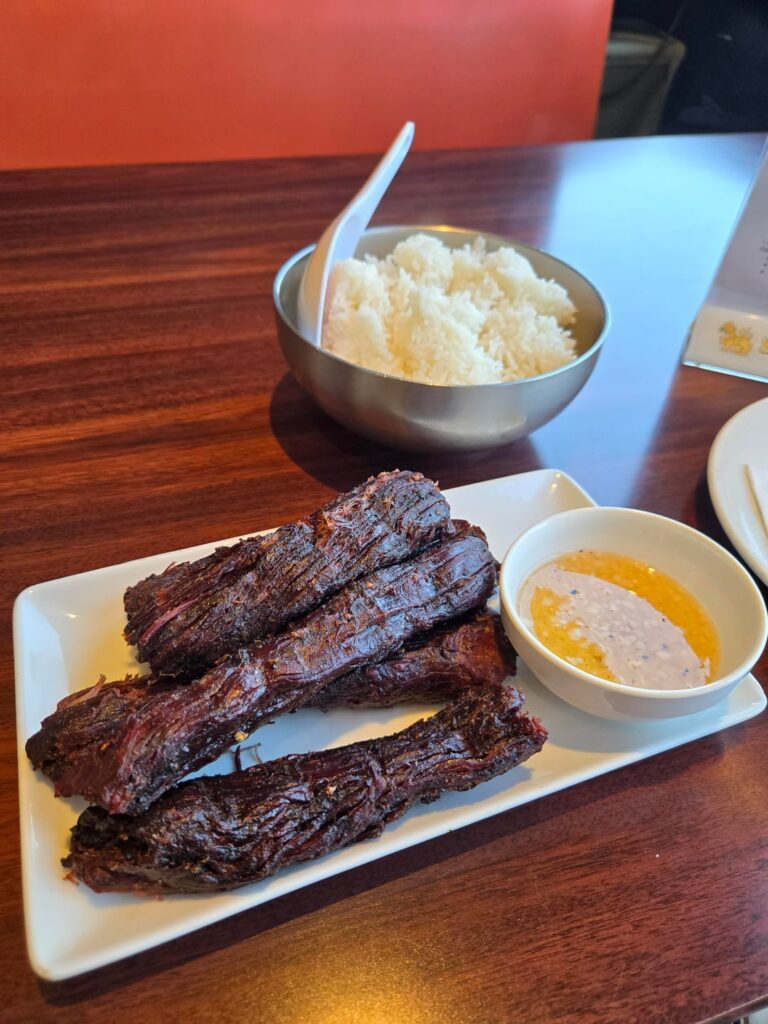 Beef Jerky at Sophy's Cambodia Town